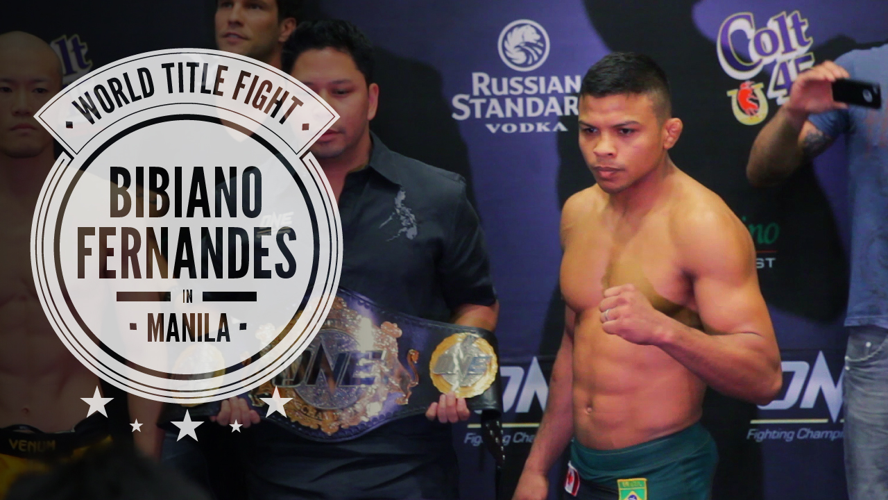 Bibiano Fernandes OneFC Title Fight