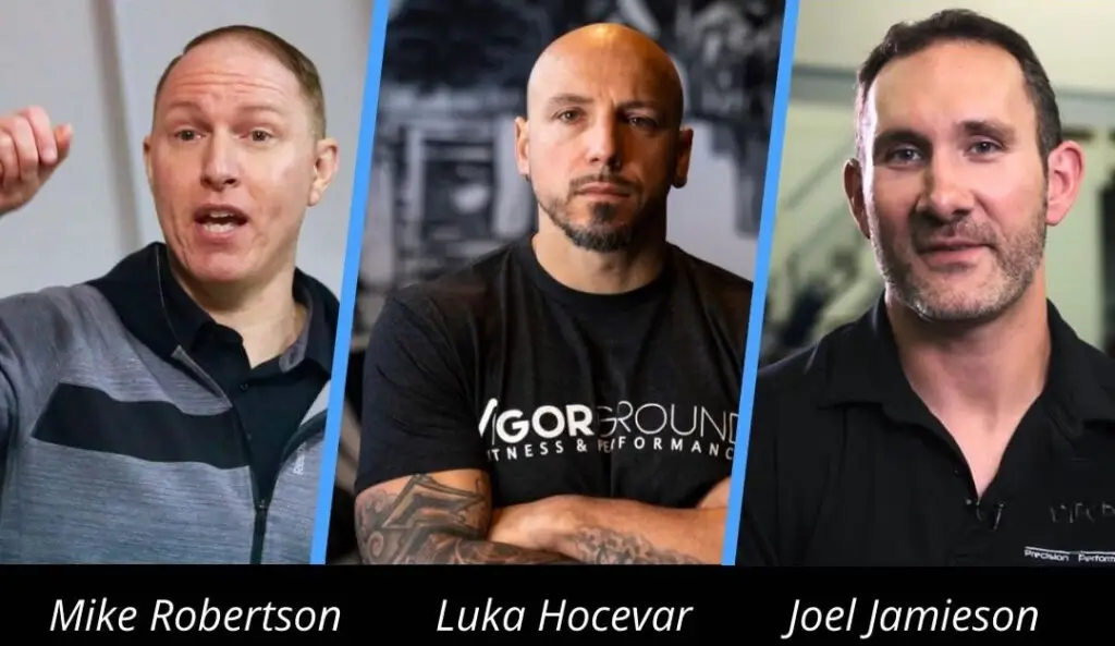 Workshop with Joel Jamieson, Mike Robertson, and Luka Hocevar